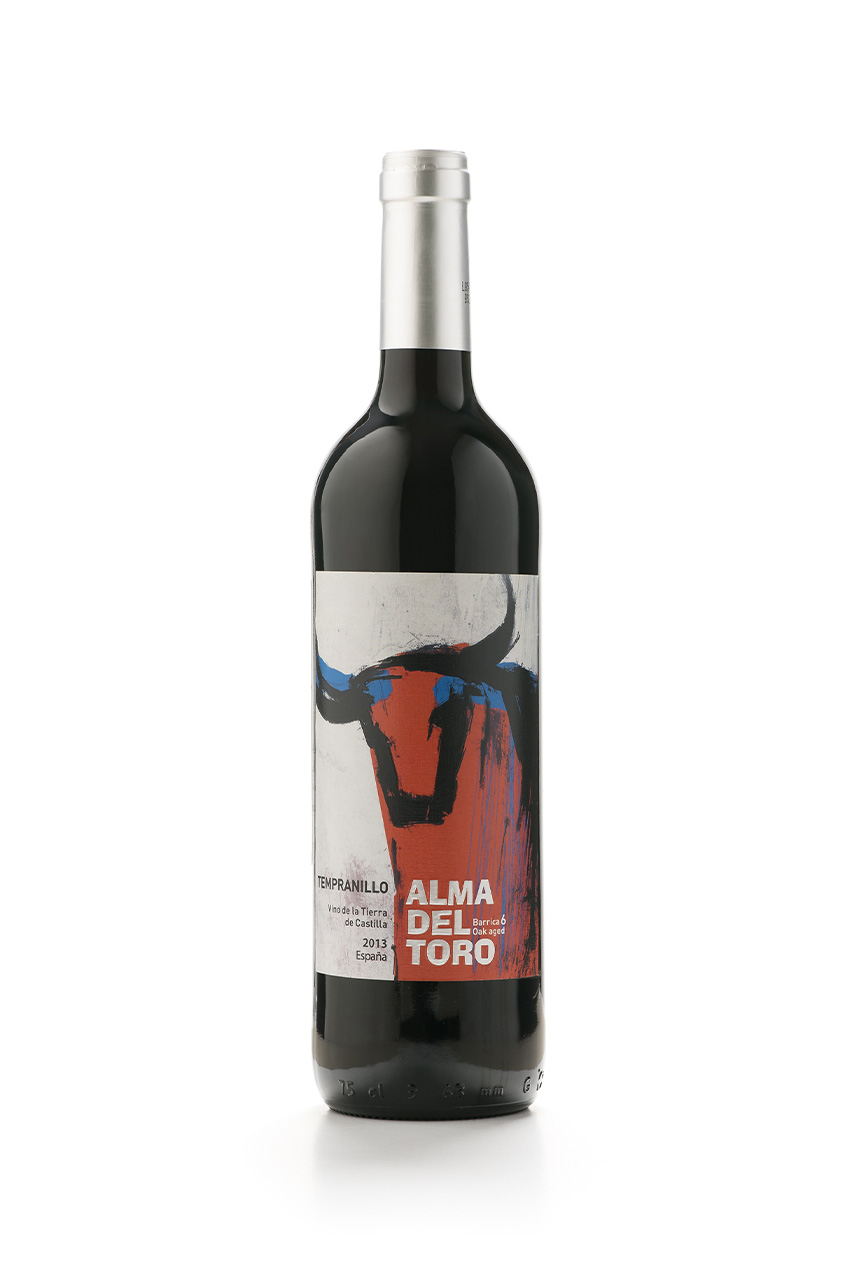 Вино Альма дель Торо Темпранильо 6 месяцев выдержано в дубе, IGP, красное, сухое, 0.75л
